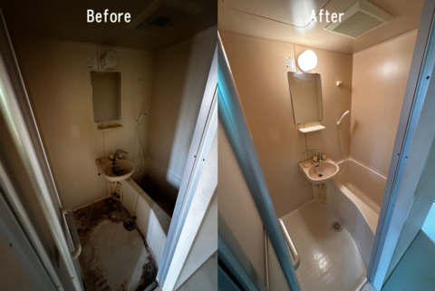 吹田市内のマンションでゴミ屋敷片付けとハウスクリーニング