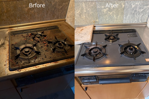 高槻市にてゴミ屋敷片付け