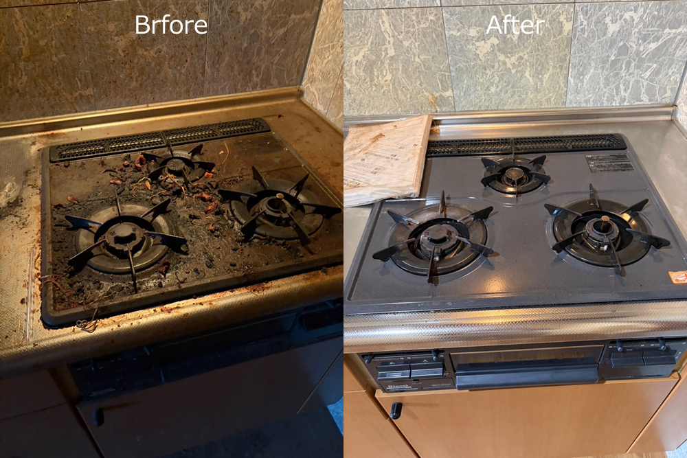 高槻市にてゴミ屋敷片付け