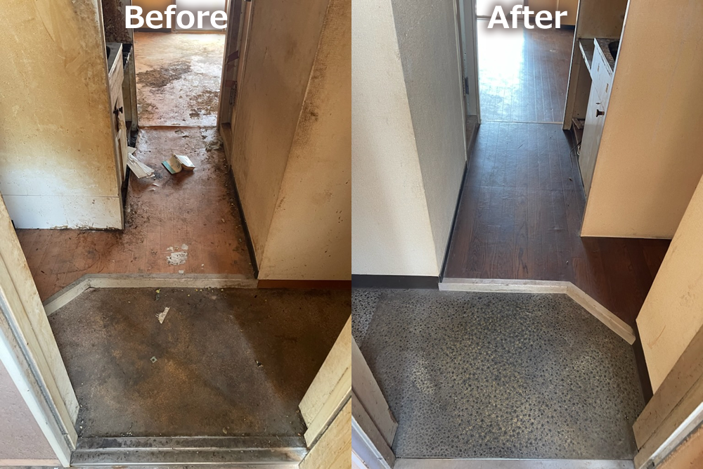 堺市美原区にてゴミ屋敷片付け