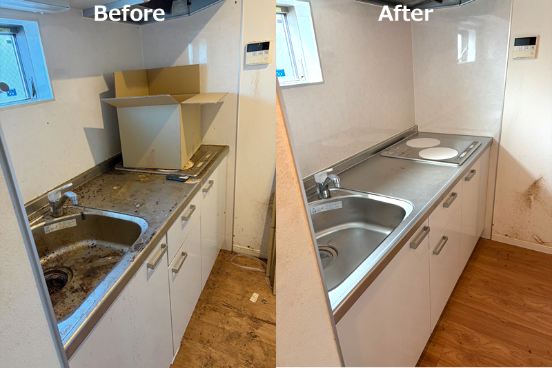 豊中市でゴミ屋敷の処分とハウスクリーニング