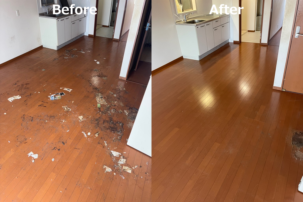 堺市堺区にてゴミ屋敷の片付けゴミ処分